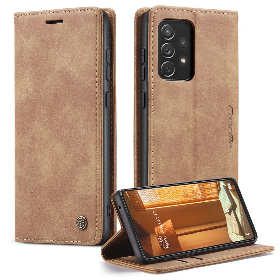 Samsung A73 A53 A33 A23 A13 M23 M33 M53 4G 5G New Leather Flip Wallet Case Dompet Magnetic Standing Cover Caseme