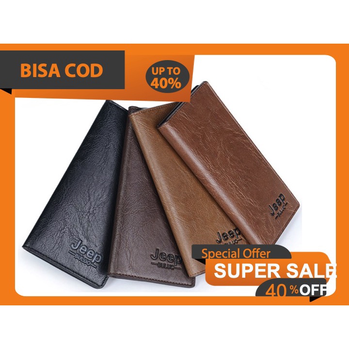 DOMPET JEEP BULOU PRIA IMPORT - COD (BAYAR DITEMPAT)