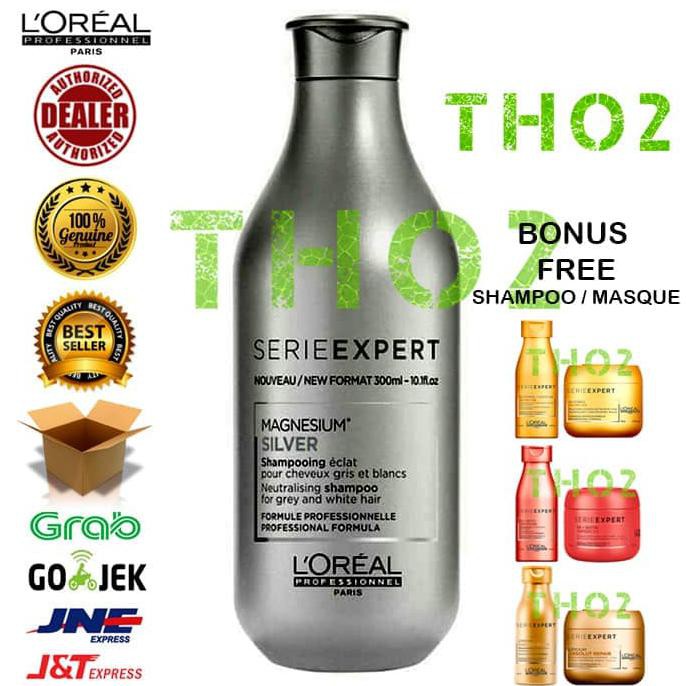 Loreal Serie Expert / Loreal Magnesium Silver / Shampoo Loreal Expert PRODUK TERBATAS