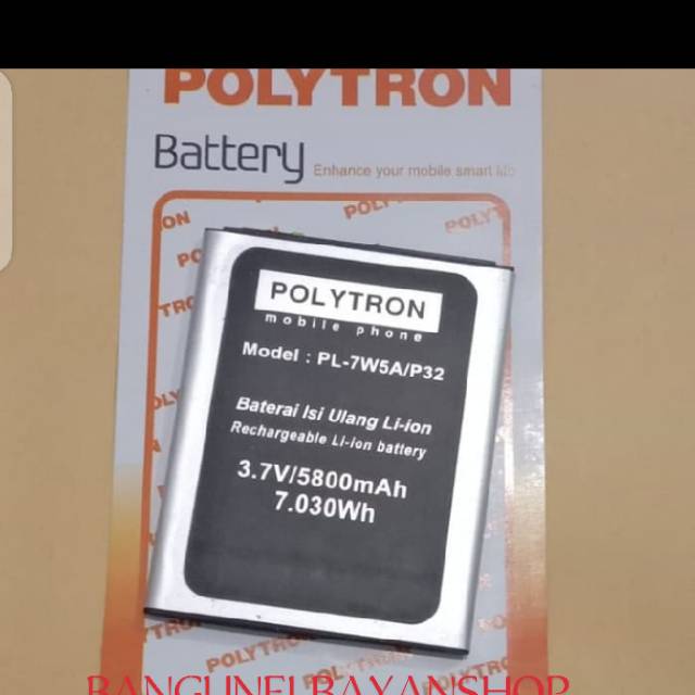BATRAI BATTRE POLYTRON ROCKET T6 R2509 /PL23  7W5A ORIGINAL BATERRY HP