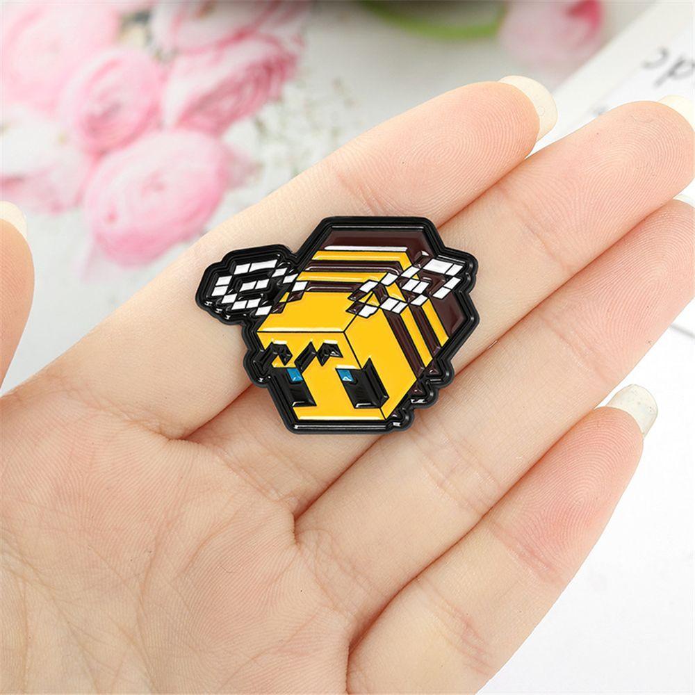 Solighter Enamel Pin Hadiah Lencana Bros Kerah Lencana Kreatif Hewan