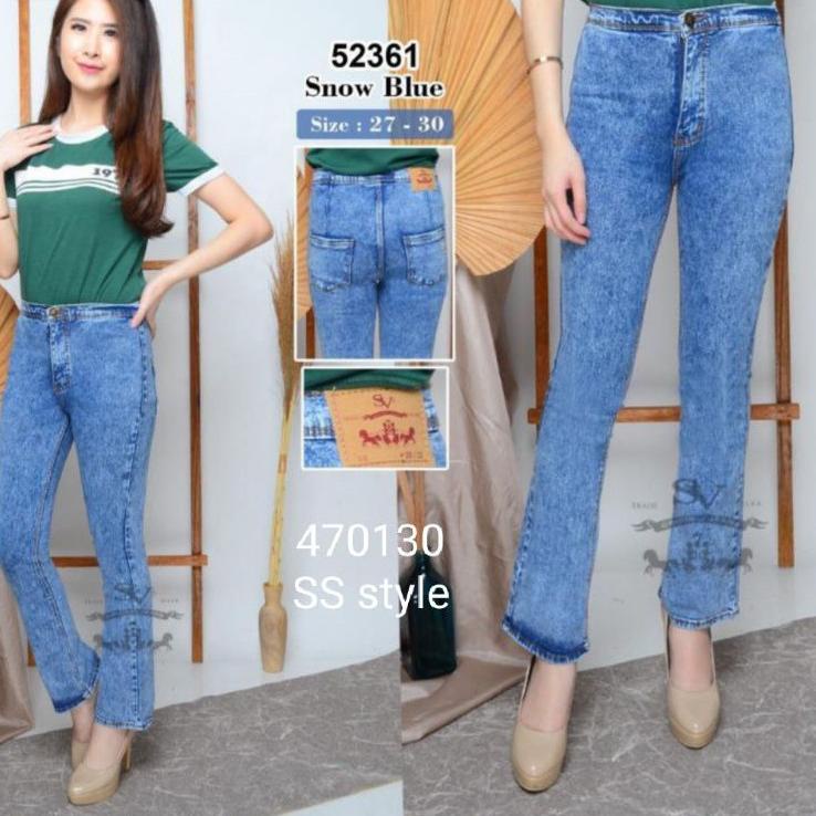 Serbuuuu.. celana fashion wanita high weist cutbray sv7 original 432 4235 470 419