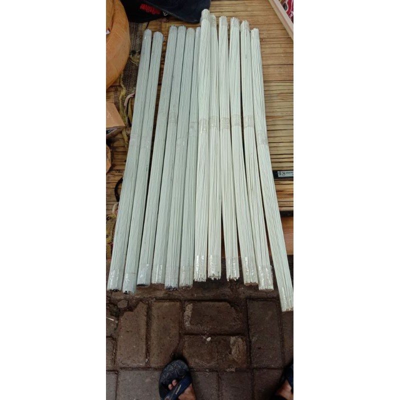 jeruji fiber putih susu panjang 60cm termurah