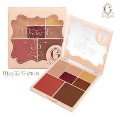 MADAME GIE TO GO MAKE UP KIT [EYESHADOW, BLUSH, CONTOUR, HIGHLIGHTER]