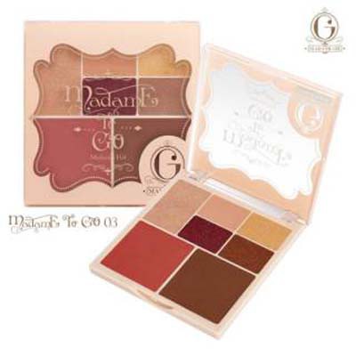 MADAME GIE TO GO MAKE UP KIT [EYESHADOW, BLUSH, CONTOUR, HIGHLIGHTER]