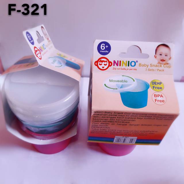 Tempat Snack Bayi Ninio Kode: F-321