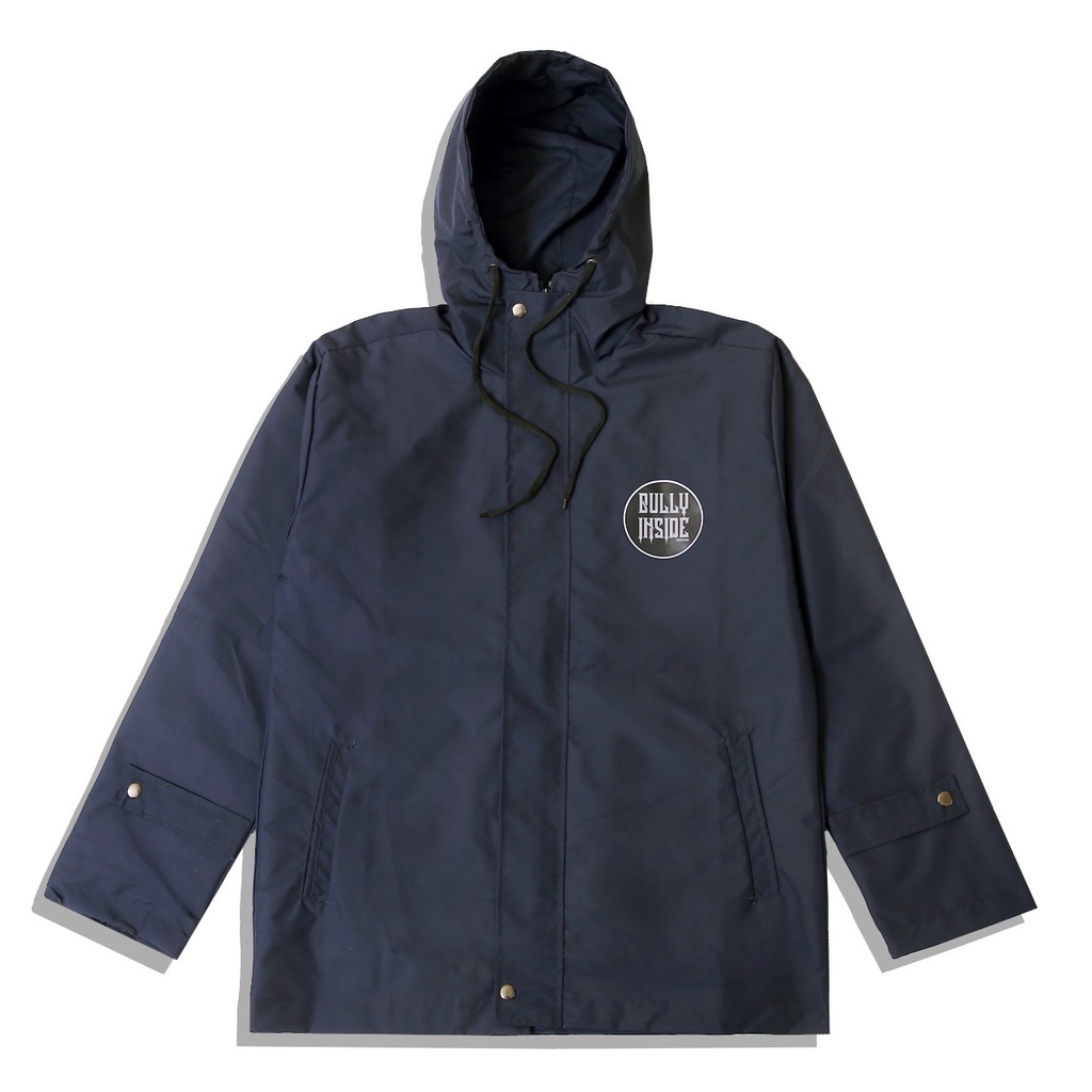 Jaket Parka Pria Navy New Taslan Zn Original Bully Inside Top Quality