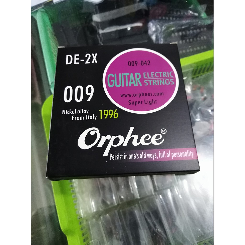 Senar gitar elektrik orphee