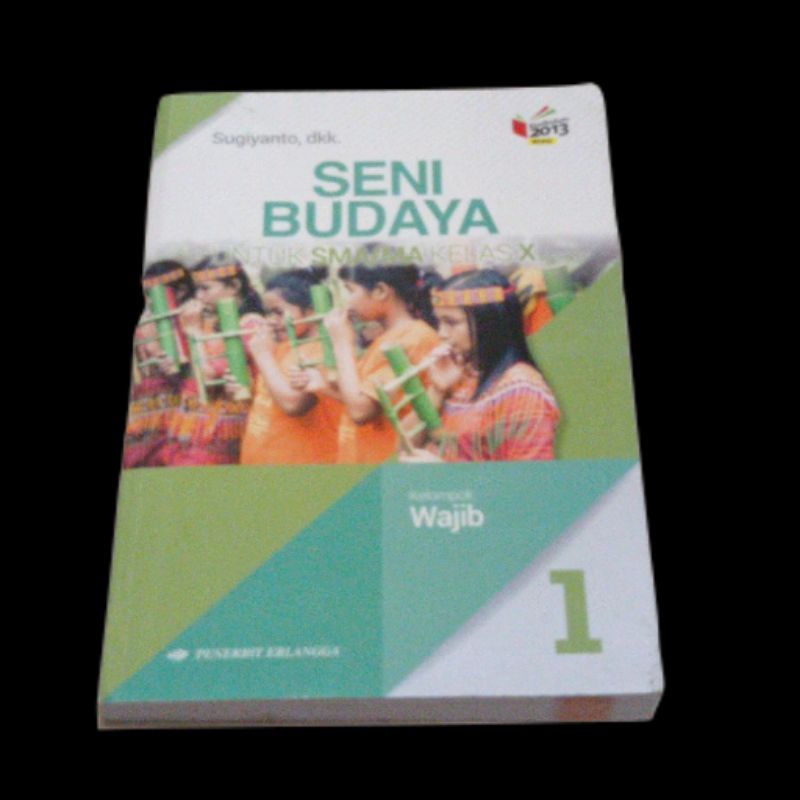preloved buku seni budaya erlangga kelas 10