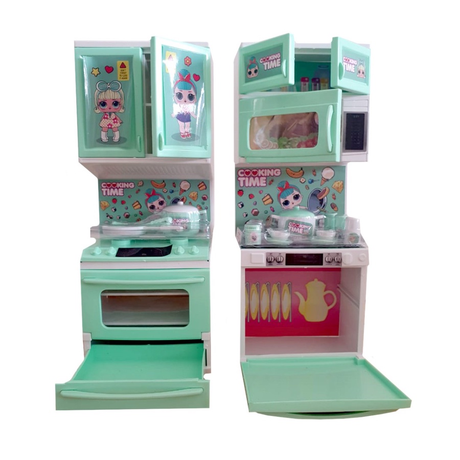 Mainan happy kitchen set alat dapur anak - mainan anak perempuan set dapur lengkap