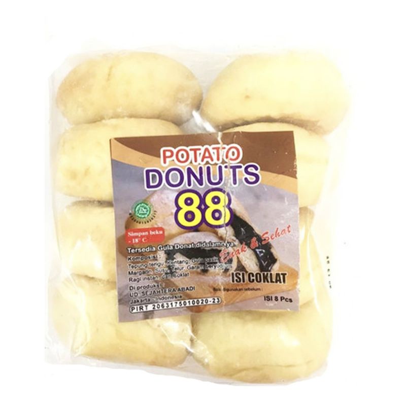 

Donats potato 88 isi coklat(isi 8)