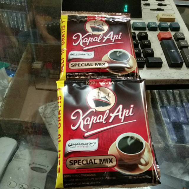 

Kapal Api Special Mix 25gr. Kopi renceng / Renteng. 10
