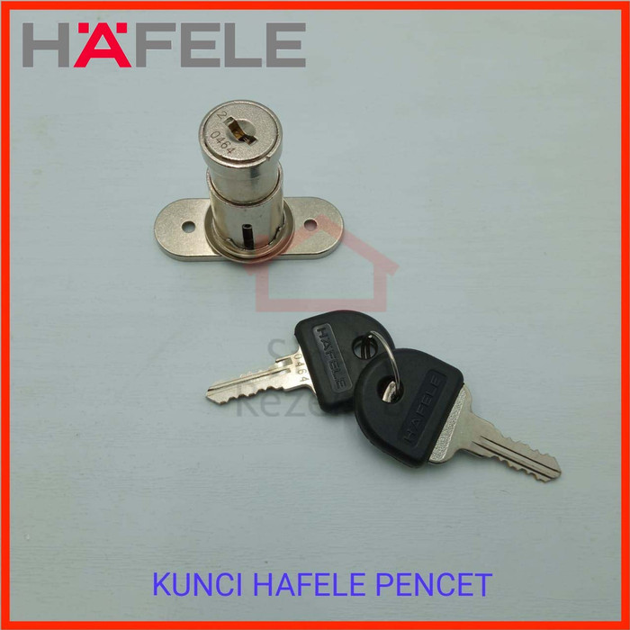 Kunci HAFELE PENCET / Push Lock Tusuk Pintu Lemari Geser Sliding Tekan