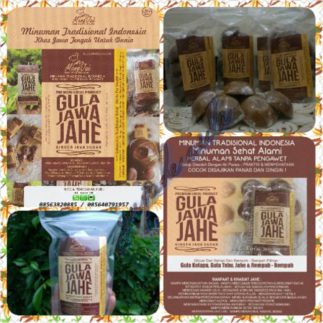 Gula Jawa Jahe "Mang Jae"