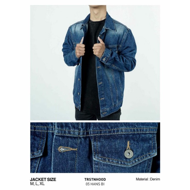TORSTEIN DENIM JACKETS | JAKET JEANS TORSTEIN " 05 HANS " ORIGINAL
