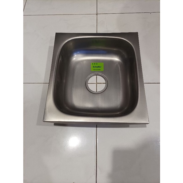 Bak cuci piring Kitchen sink Schaffer stainless steel 40x42cm