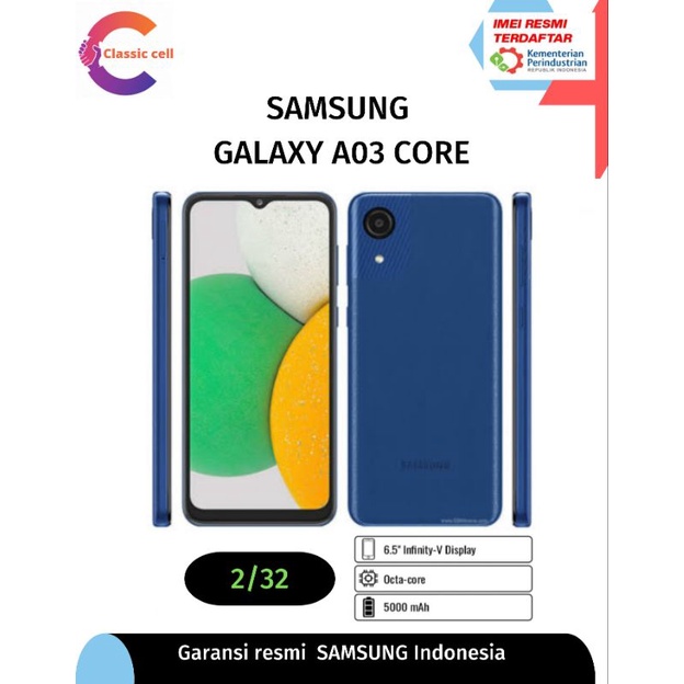 SAMSUNG GALAXY A03 CORE