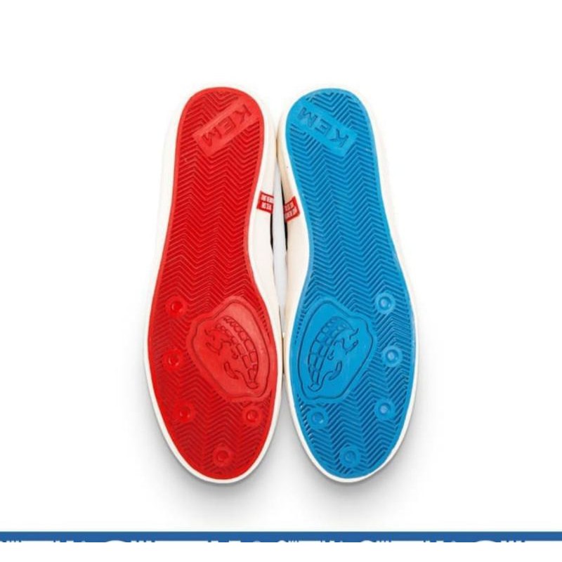 SIZE 43 - KEM Footwear : Monologue Low Black White - Mu67T90Sy4