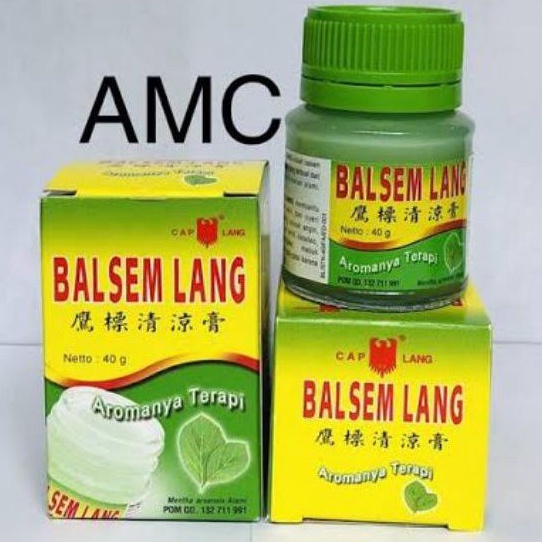 ORIGINAL CAP LANG BALSEM LANG 40 GRAM / BALSEM LANG AROMATHERAPY 40 GR