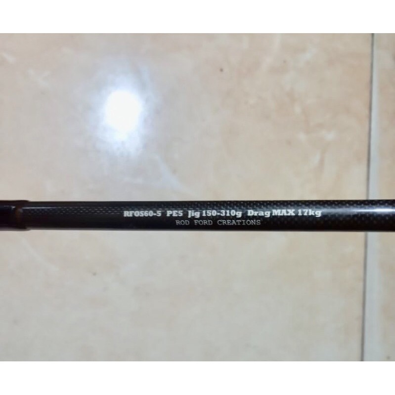 Joran Rodford Oceanos Stage II Kahala RFOS605, PE 5, Jig 150-310g, Drag Max 17kg