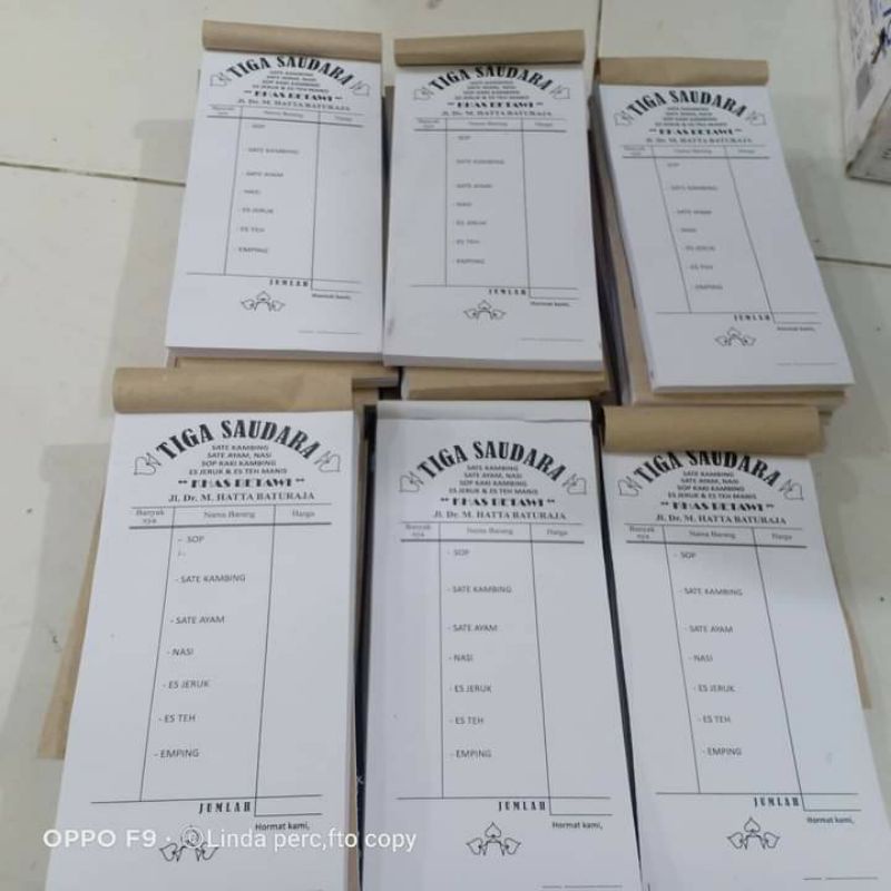 

Buku Nota 1ply
