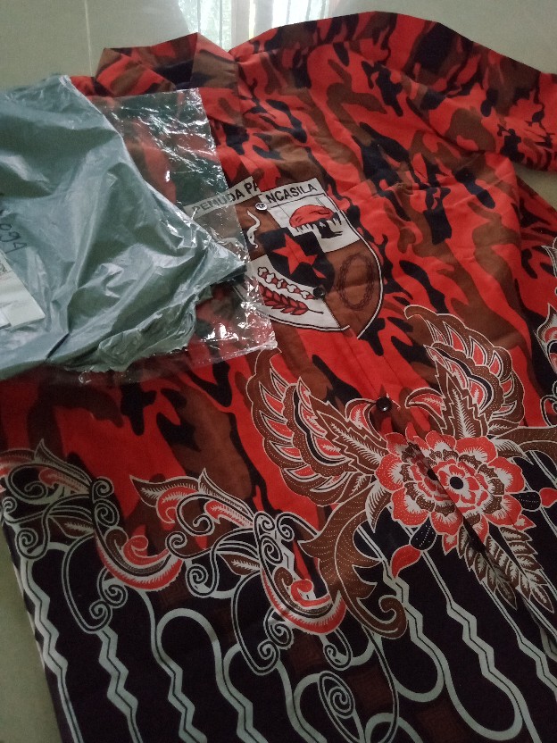 Kemeja Batik Pemuda Pancasila  Free Masker By.batik Pandansari