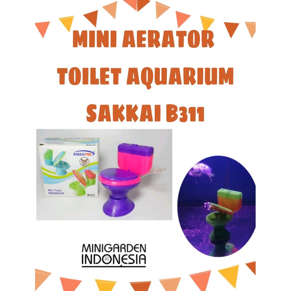 MAINAN AERATOR MINI TOILET AQUARIUM SAKKAI PRO B311 AKSESORIS AERATOR