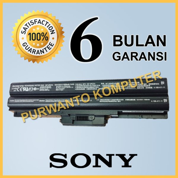 Original Baterai Laptop SONY VAIO VGN-CS13HR VGN-CS13HW VGN-CS13TW VGN-CS16TP VGN-CS16TQ VGN-CS16TR 