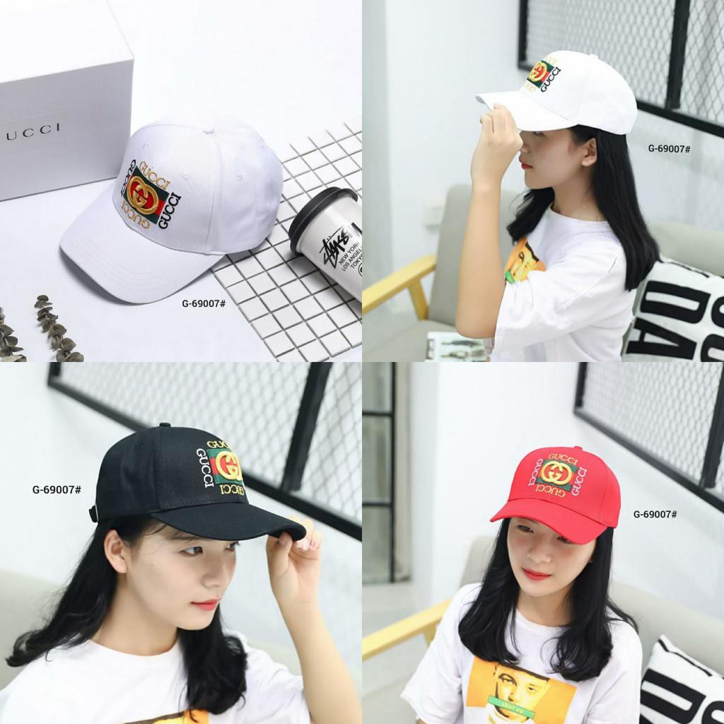 GUCCI Logo BOX G-69007 VAL TOPI IMPORT TOPI FASHION TOPI DAILY TOPI SANTAI