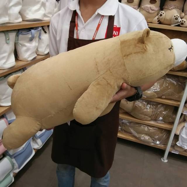 Boneka Miniso Polar Bear Besar 85cm