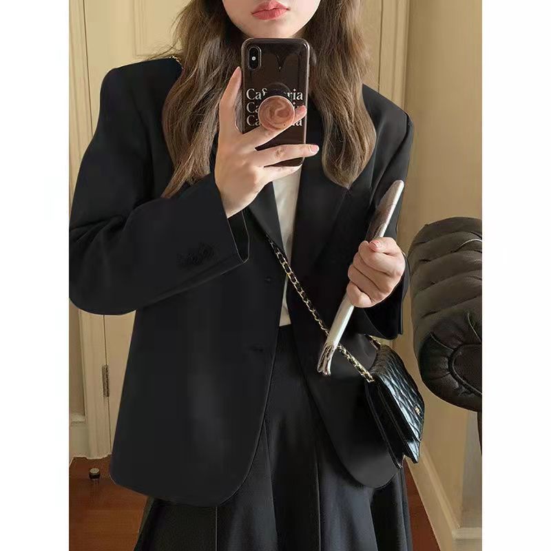 BLAZER KOREA NUDE BLACK BROWN GRAY OFF WHITE BLAZER OFF WHITE KOREAN BLAZER