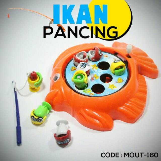 MAINAN ELEKTRIK PANCINGAN IKAN - Mout-160