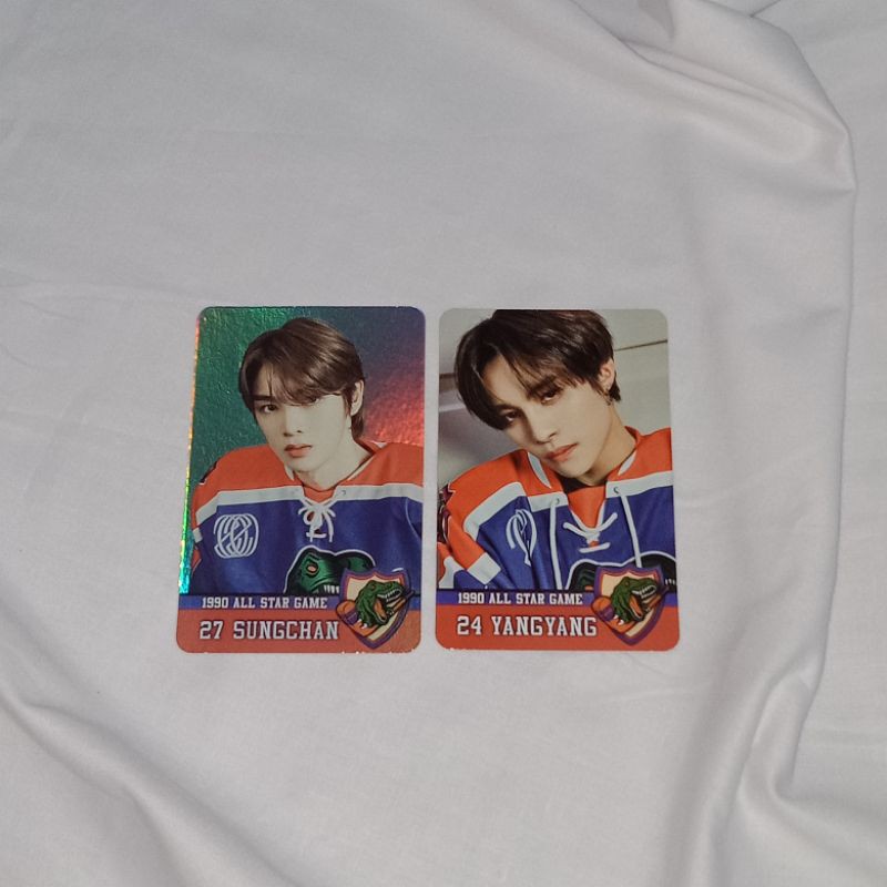 TRADING CARD 90S LOVE NCT SUNGCHAN YANGYANG