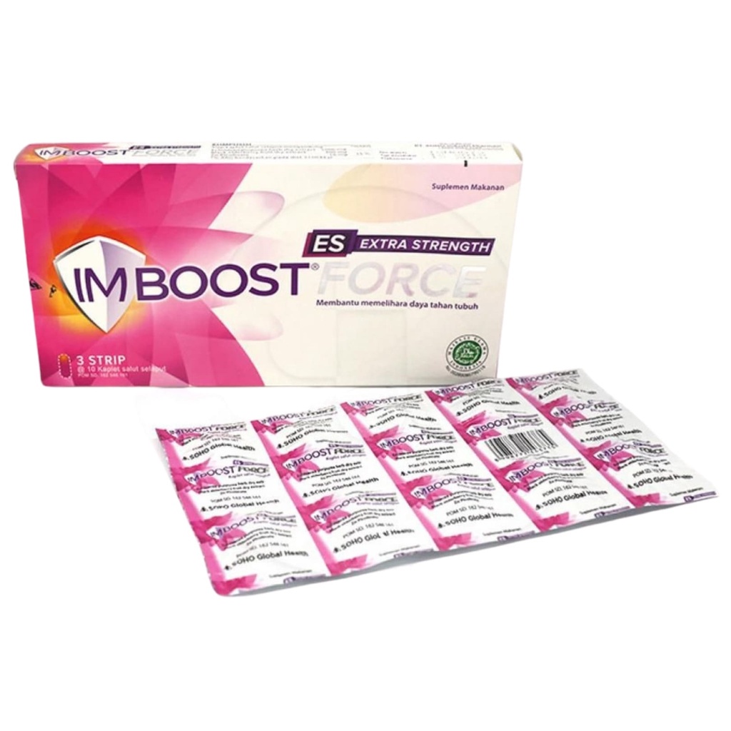 IMBOOST Force Extra Strength Per Tablet Vitamin Suplemen Daya Tahan Tubuh