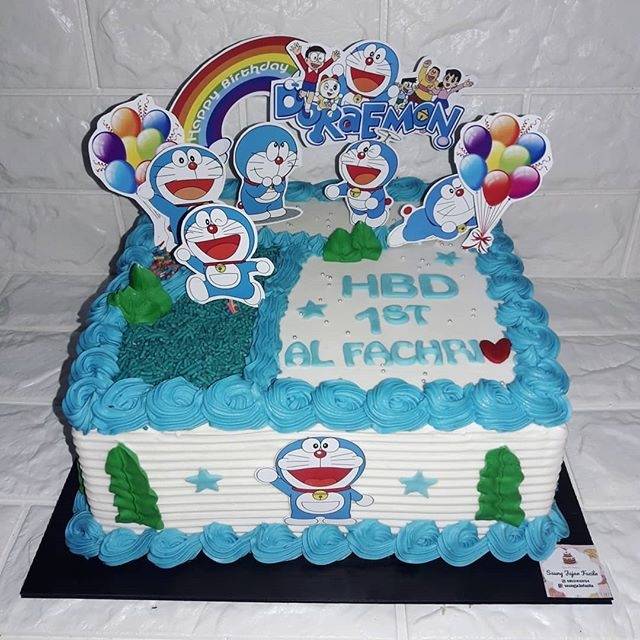 

Kuenulanb tahun karakter doraemon cakenuktah kue tart