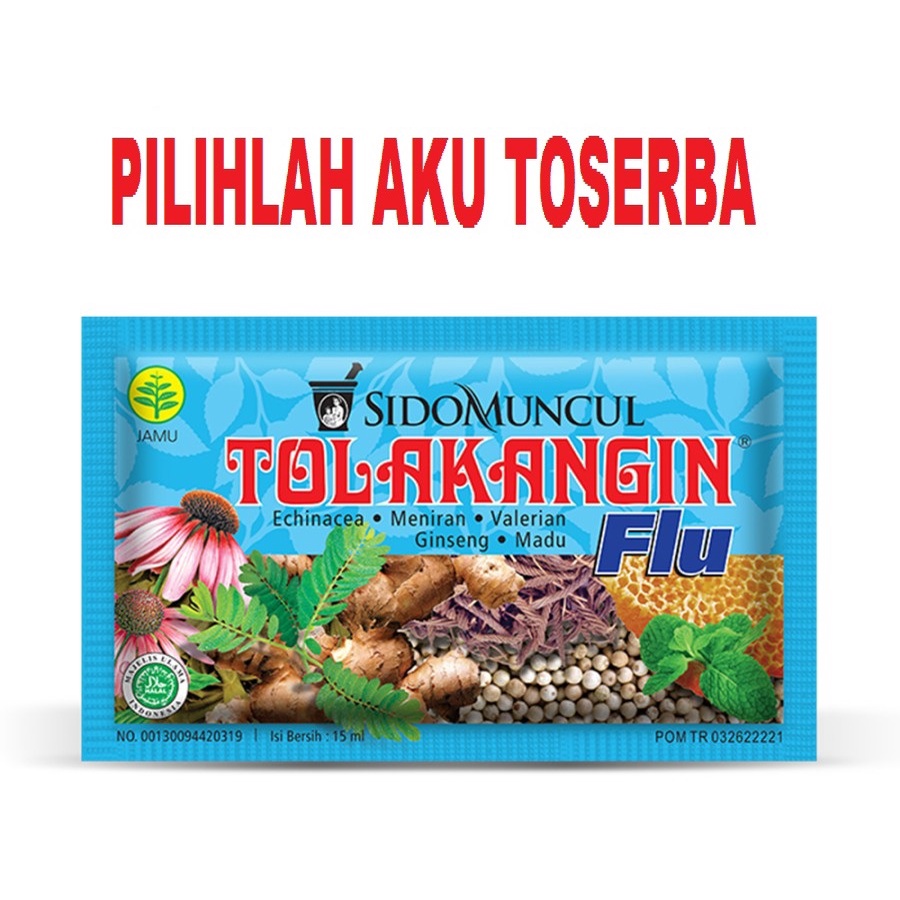 TOLAK ANGIN CAIR FLU SIDOMUNCUL ISI 12 SACHET - ( HARGA 1 KARTON )