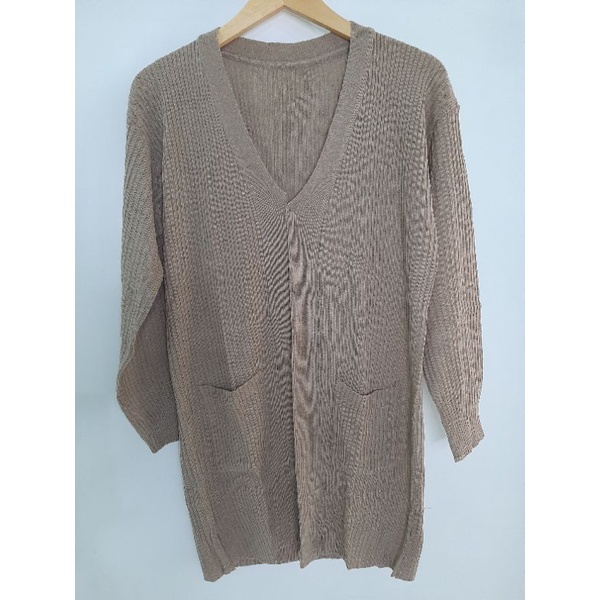long cardigan premium | belle cardigan panjang