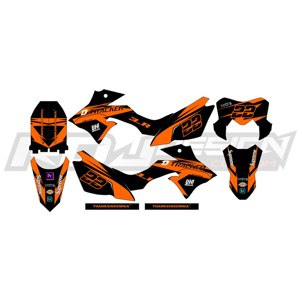 DECAL DTRACKER 150 SE/NEW-003