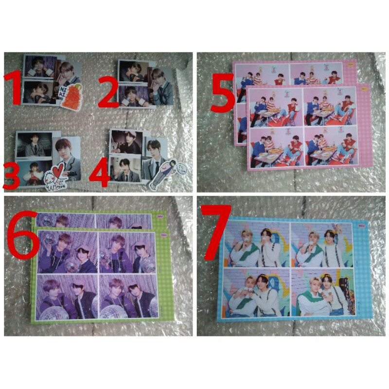 SHARING GGU GGU PACKAGE ENHYPEN jungwon, heeseung, jay, jake, sunghoon, sunoo, niki