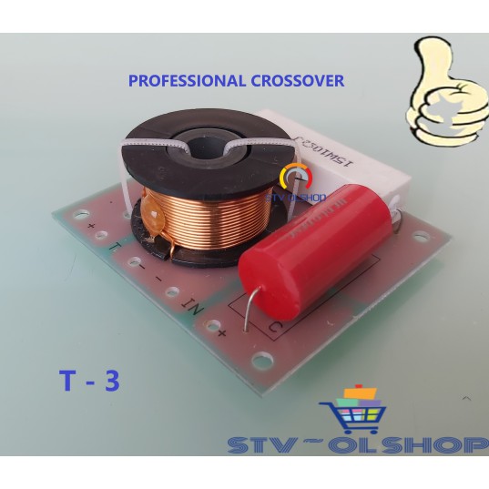 Crossover Tweeter T-3 / Crossover Pasif Professional 1 Way