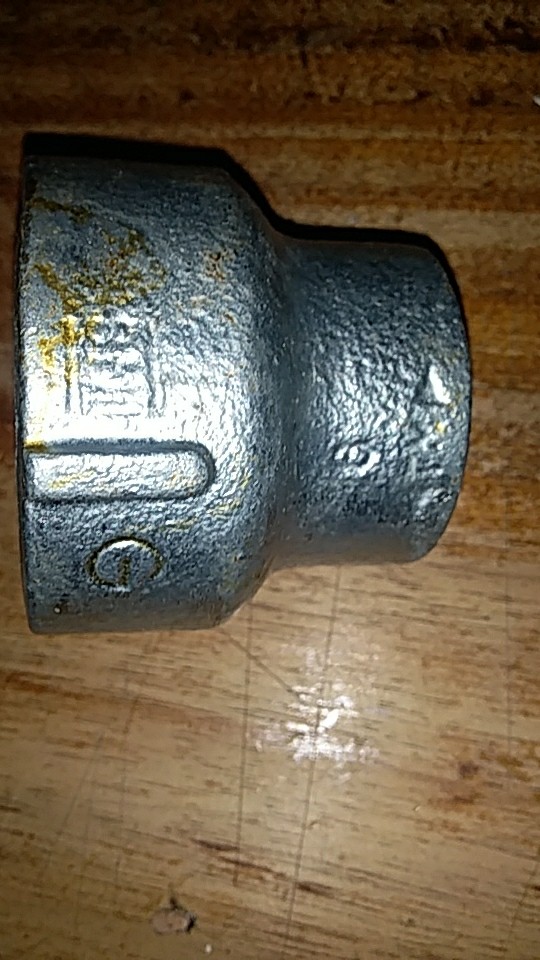 Reducer / V. Sock Galvanis Besi D. 1 1/2 X 1 Drat Bspt (g)