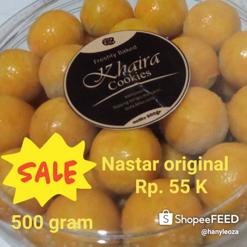 

Nastar Original/keju serta kue lebaran lainya