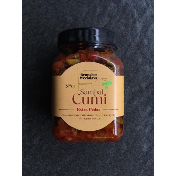 

SAMBAL CUMI EXTRA PEDAS (HOT SPICY) - Brunch On Weekdays