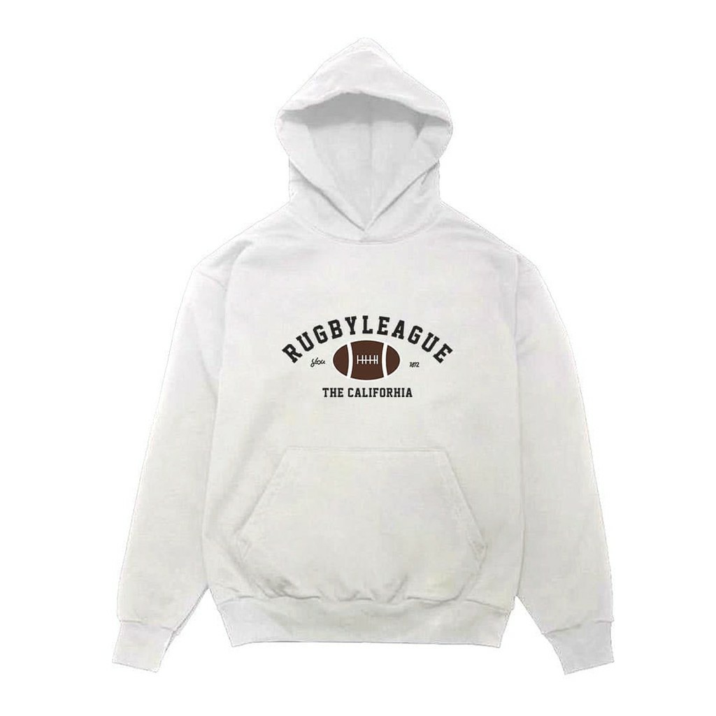 RUGBY LEAGUE HOODIE TEBAL /  HOODIE UISEX