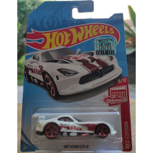 hotwheels red edition SRT viper