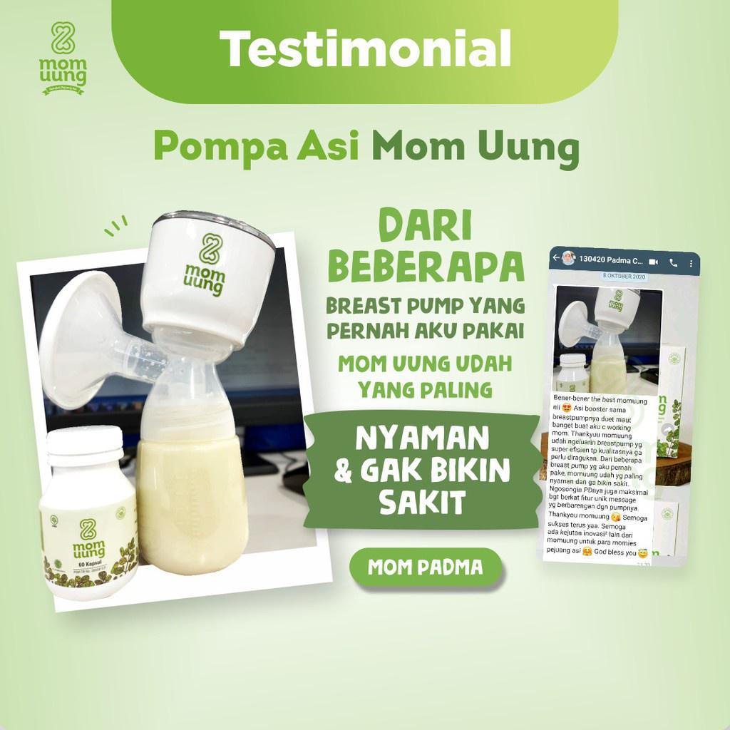 MOM UUNG Breast Pump Pompa Asi Mom Uung Pompa Asi Elektrik Pompa Mom Uung