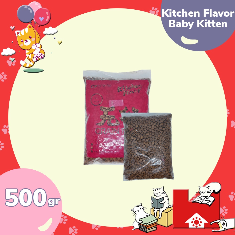 Kitchen Flavor Baby Kitten 500gr Makanan Kucing