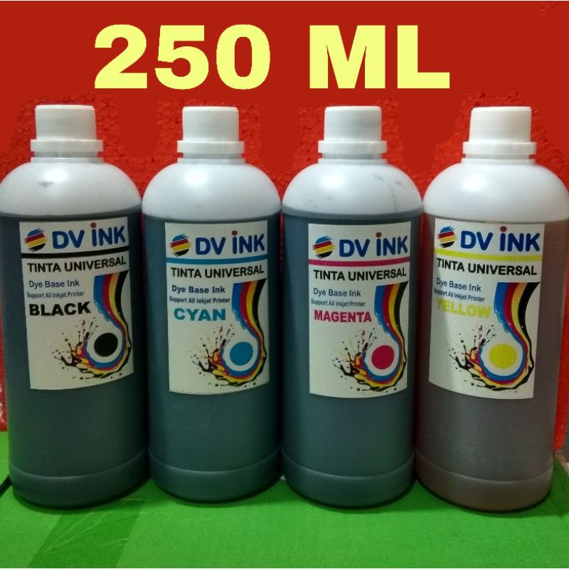 tinta canon 250 ml tinta refill universal canon epson.