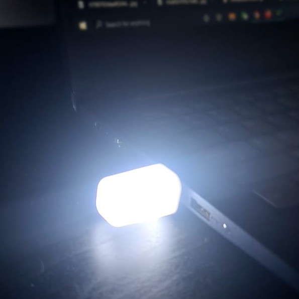 Triple W Mini Portable USB LED Lamp Emergency Lampu Tidur Baca Senter