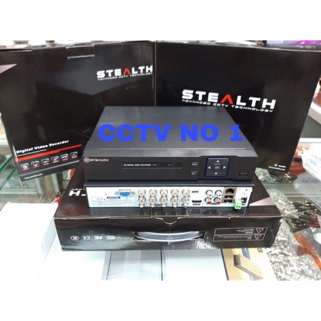PROMO DVR STEALTH 8 CHANEL 5IN1 FULL HD 1080P